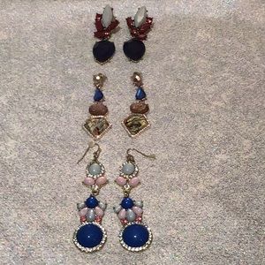 Earrings Bundle - qty. 3 pairs earrings